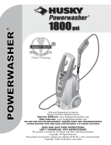 Husky POWERWASHER 1800PSI User manual