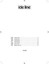 Ide Line 746-087 User manual