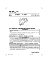 Hitachi CJ 14DL User manual