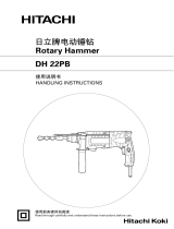 Hitachi DH 22PB User manual