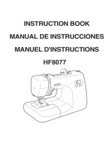 JANOME HF 8077 Owner's manual