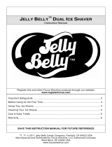 Jelly Belly Dual Ice Shaver User manual