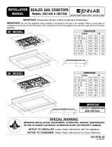 Jenn-Air JGC1430 & JGC1536 User manual