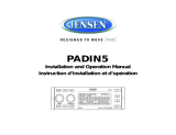 ASA Electronics PADIN5 User manual