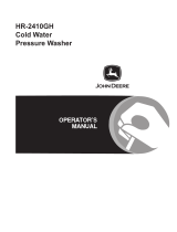 John Deere Products & Services HR-2410GH User manual