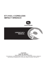 John Deere ET-3103-J User manual