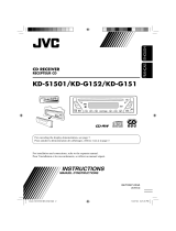 JVC KD-G152SU User manual