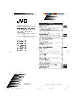 JVC AV-14A16 User manual