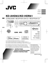 JVC KD-HDR61 User manual