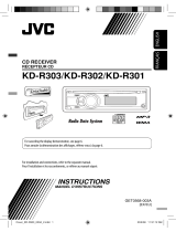 JVC KD-R301 User manual