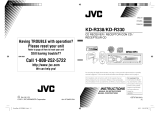 JVC KD-R330 User manual