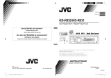 JVC KD-R331 User manual