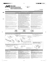 JVC KD-X40 User manual