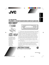 JVC KD-S847 User manual