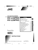 JVC HV-L34PRO User manual