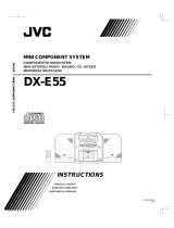 JVC DX-E55EV User manual