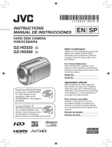 JVC Everio GZ-HD320 User manual