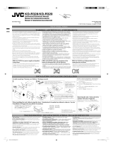 JVC KD-R328 User manual