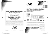 JVC KD-A625 User manual
