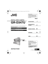 JVC GR-D347U User manual