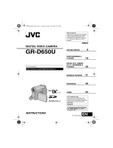 JVC GR-D650U User manual