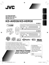JVC Arsenal KD-AHD39 User manual