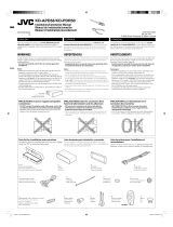 JVC KD-APD58 Installation guide
