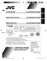 JVC KD-APD58 User manual