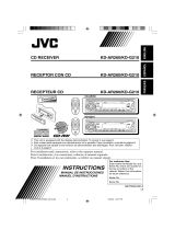 JVC KD-G210 User manual