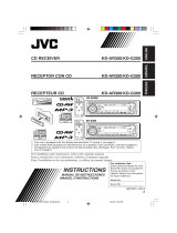 JVC KD-AR300 User manual