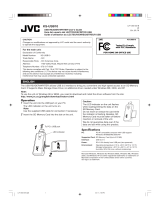 JVC KD-AR5500 Supplementary Manual