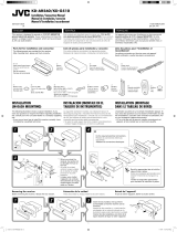 JVC KD-AR560 Installation guide