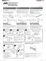 JVC KD-AR760 Installation guide