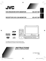 JVC KD-AV7100 User manual