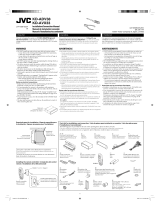 JVC EXAD KD-AVX44 Installation guide