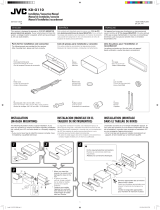 JVC KD-G110 Installation guide