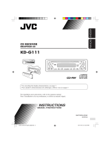 JVC KD-G111 Owner's manual