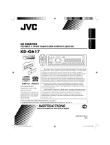 JVC KD-G617 User manual