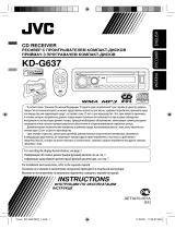JVC KD-G637 User manual