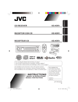 JVC KD-HDR1 User manual