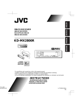 JVC KD-MX2800R User manual