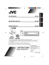 JVC KD-S21 User manual