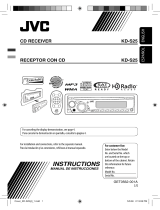 JVC KD-S25 User manual