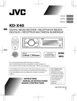 JVC KD-X40 User manual