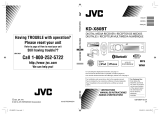 JVC KD-X80BT Owner's manual