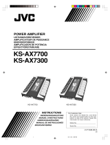 JVC AX7300 - Amplifier - Warren G Signature User manual