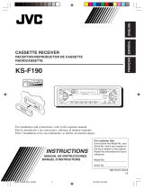 JVC KS-F190 User manual