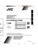 JVC ks-fx650r Owner's manual