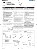 JVC KW-AVX706 Installation guide