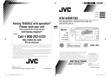 JVC KW-HDR720 User manual